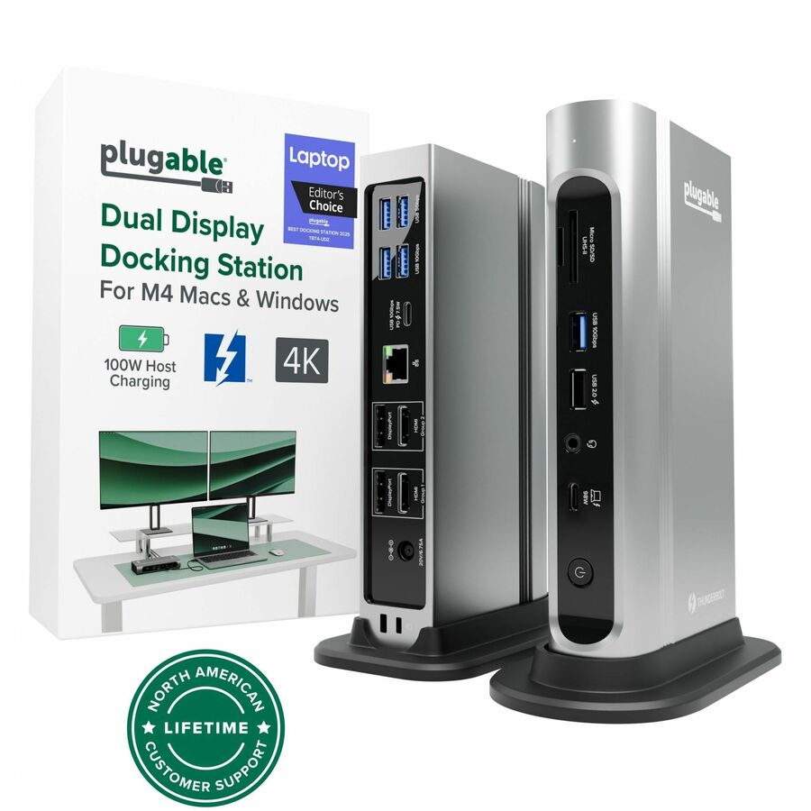 PLUGABLE TBT4 QUAD DOCK 100W