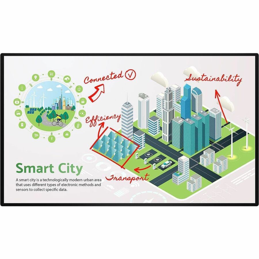 75IN SHARP NEC INTERACTIVE