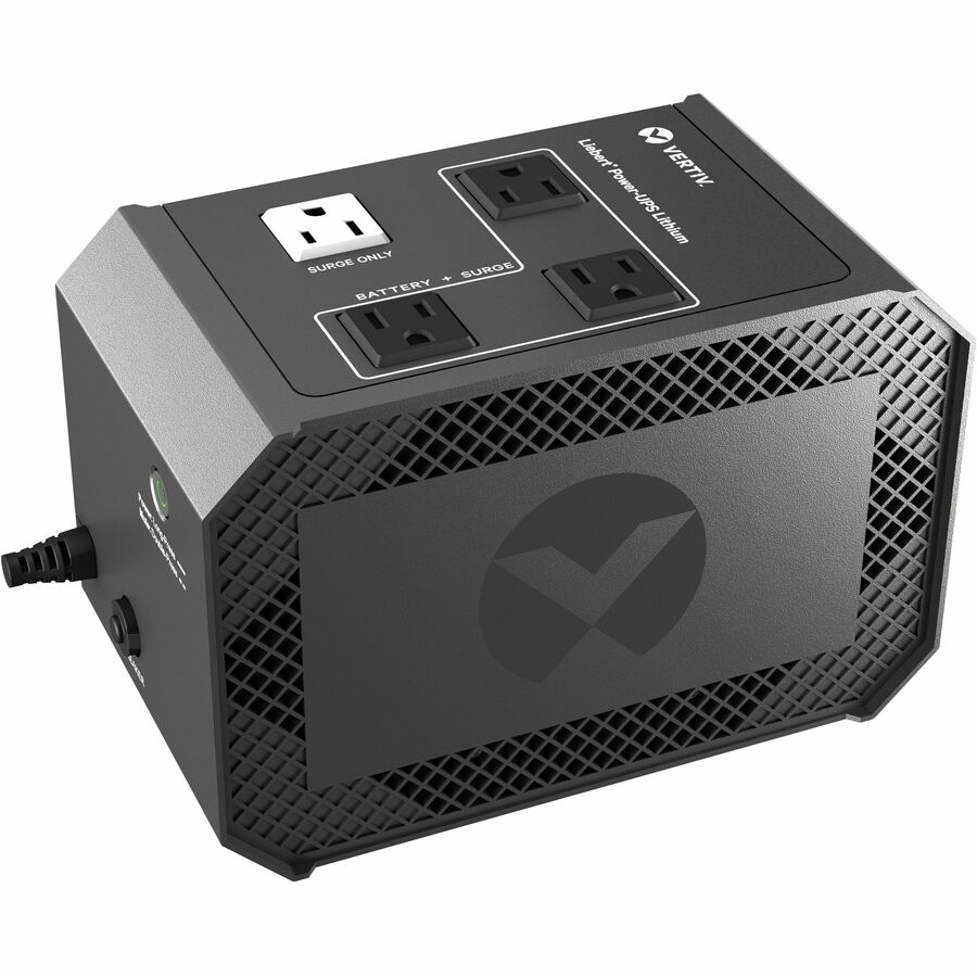 VERTIV LIEBERT POWER-UPS LITHIUM PUL-400LVT, 400VA/240W, 120V, STANDBY, (4) NEMA