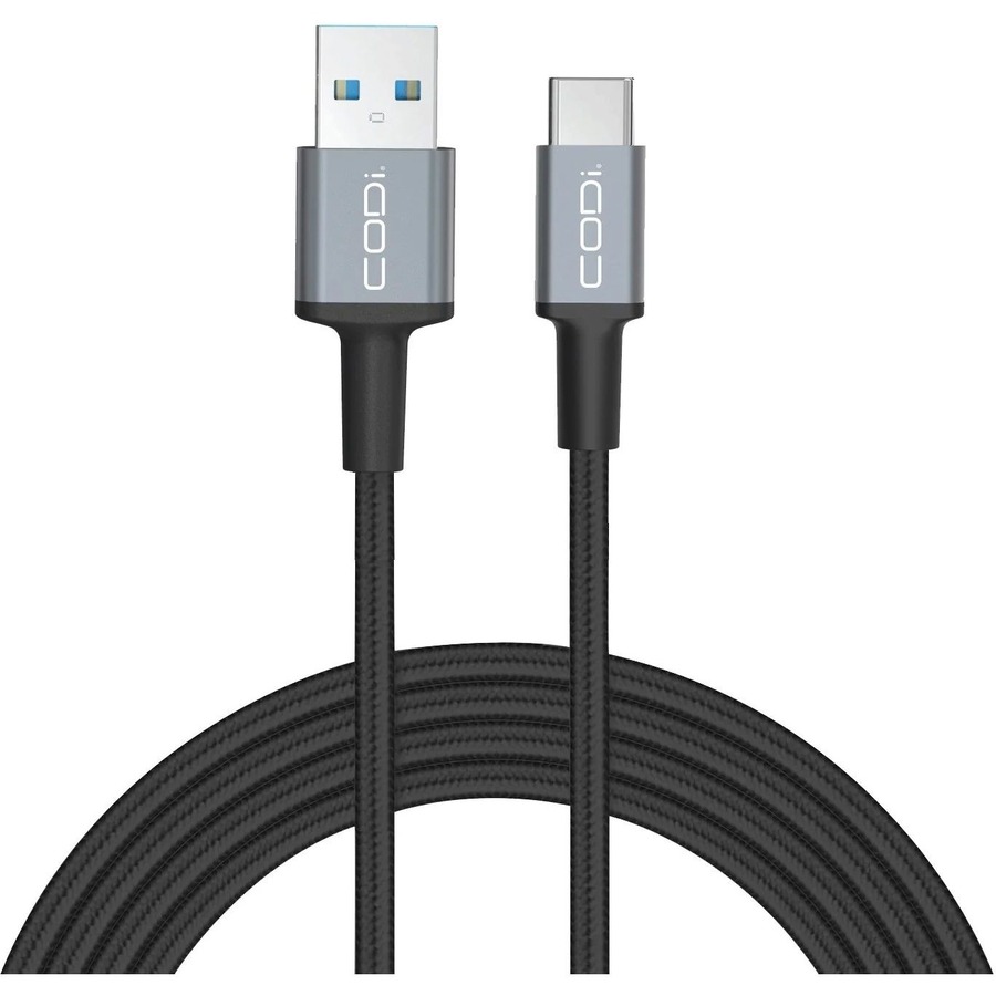 CODi 3 ft USB-A to USB-C Braided Nylon