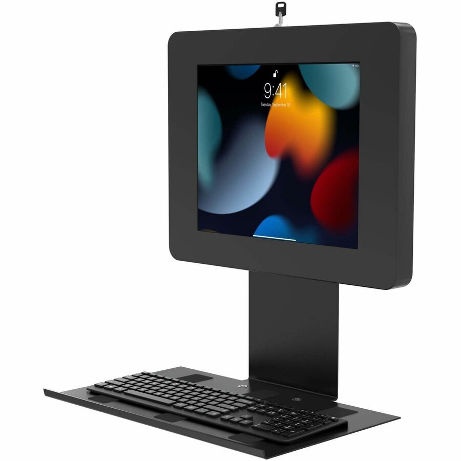 CTA SECURITY ENCLOSURE WALL MOUNT & KEYBOARD TRAY FOR IPAD GEN 7-10 & MORE