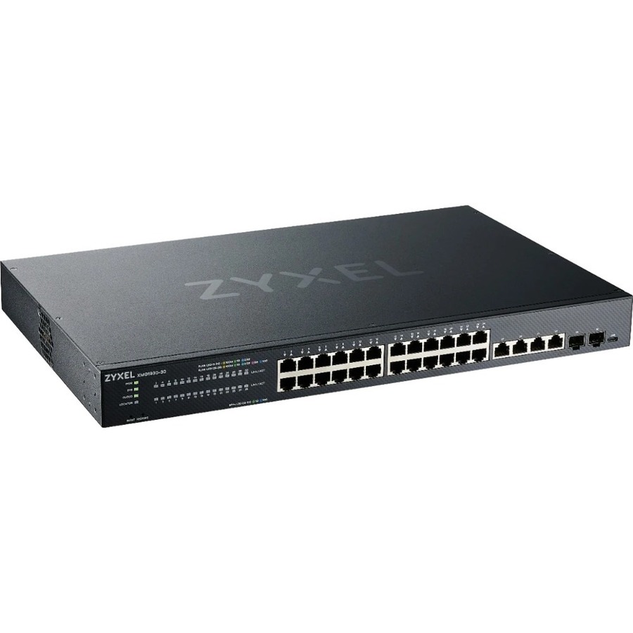 XMG1930-30 - 24-PORT 2.5GBE SMART MANAGED SWITCH WITH 4 10GBE AND 2 SFP+ UPLINK