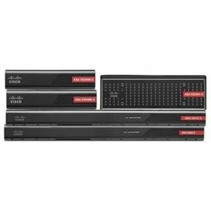 ASA 5555-X WITH SW, 8GE DATA, 1GE MGMT,DC,DES REMANUFACTURED