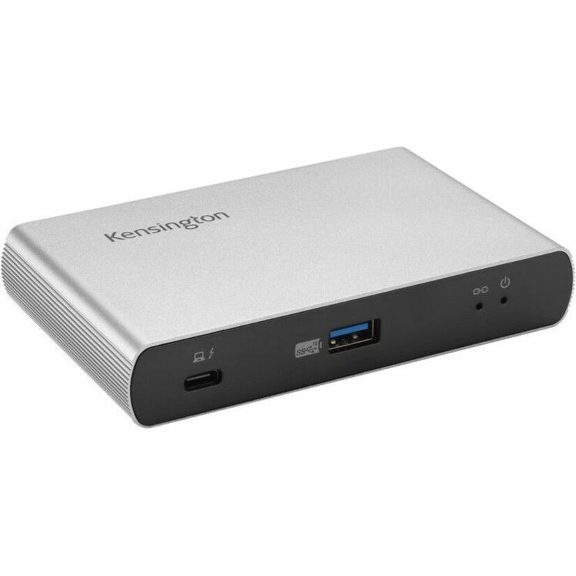 Kensington SD2600T Thunderbolt&trade; 4 Dual 4K Nano Docking Station - 65W PD - Win/Mac - for Notebook/Monitor - 135 W - Thunderbolt 4 - 2.0 Displays Supported - 4K, 8K, Full HD, QHD, 6K - 3840 x 2160, 7680 x 4320, 1920 x 1080, 2560 x 1440 - 1 x USB Ports