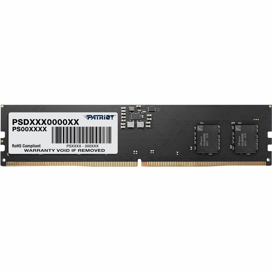 PATRIOT SL DDR5 8GB 5200MT/S UDIMM 1GX16