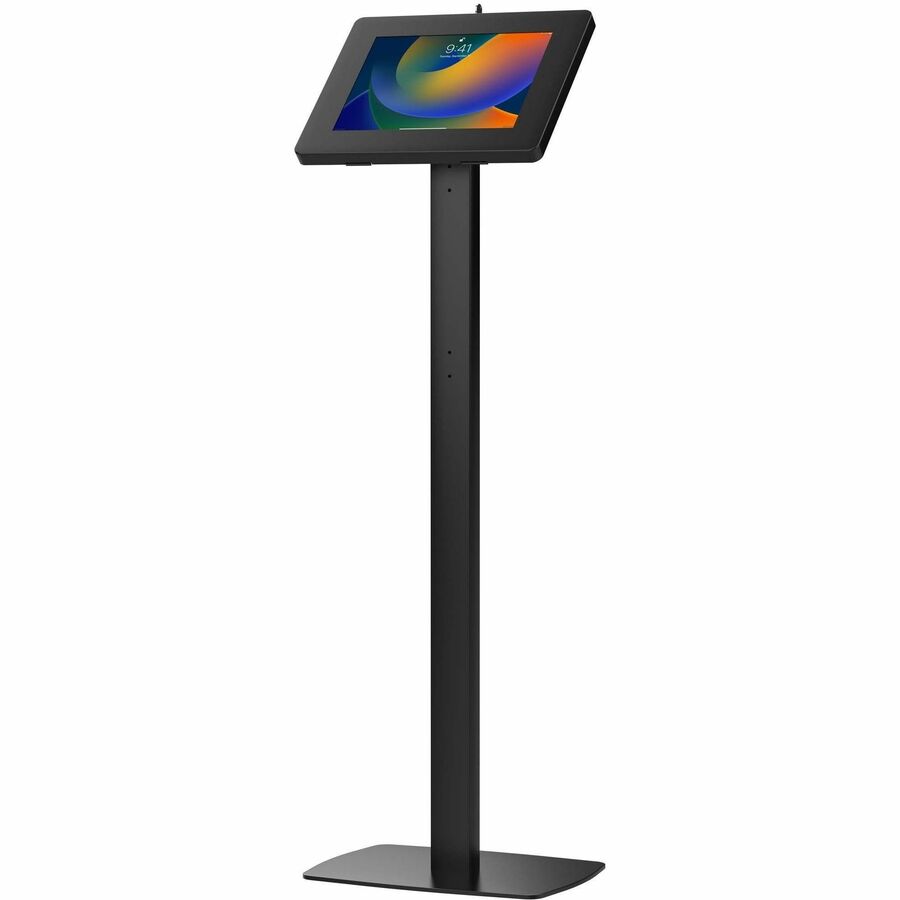 PREMIUM THIN PROFILE FLOOR STAND WITH SECURITY ENCLOSURE
