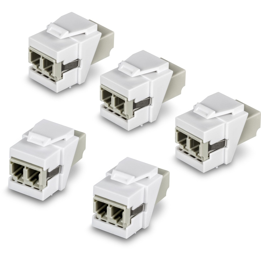 LC DUPLEX FIBER OPTIC KEYSTONE