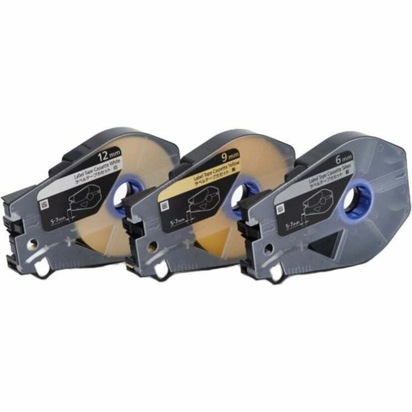 LABEL TAPES, WHITE, W-12 MM