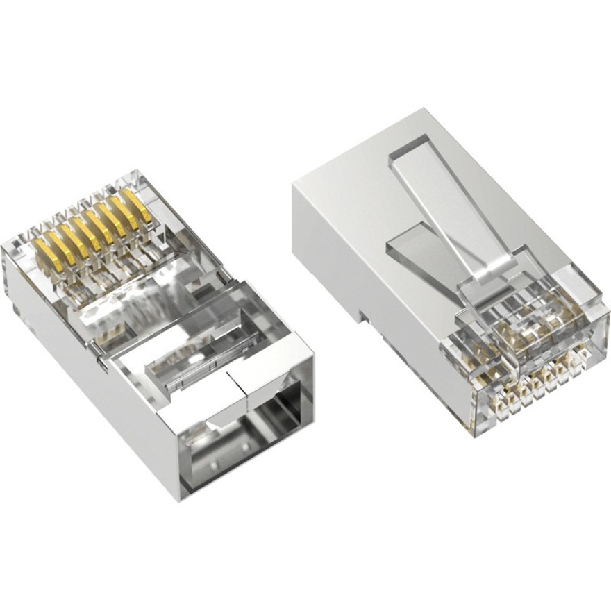 AXIOM RJ45 CAT6 SHIELDED PLUG 100-PACK