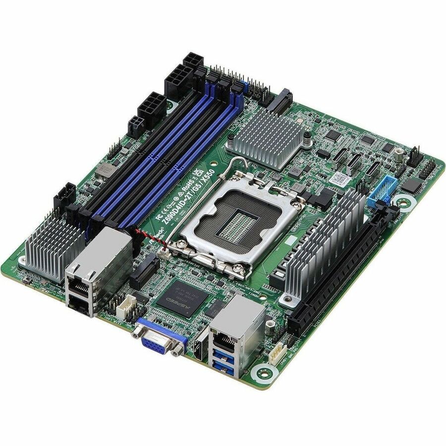 ASROCK RACK Z690D4ID-2T/G5/X550 DEEP MINI-ITX SERVER MOTHERBOARD SINGLE SOCKET 1