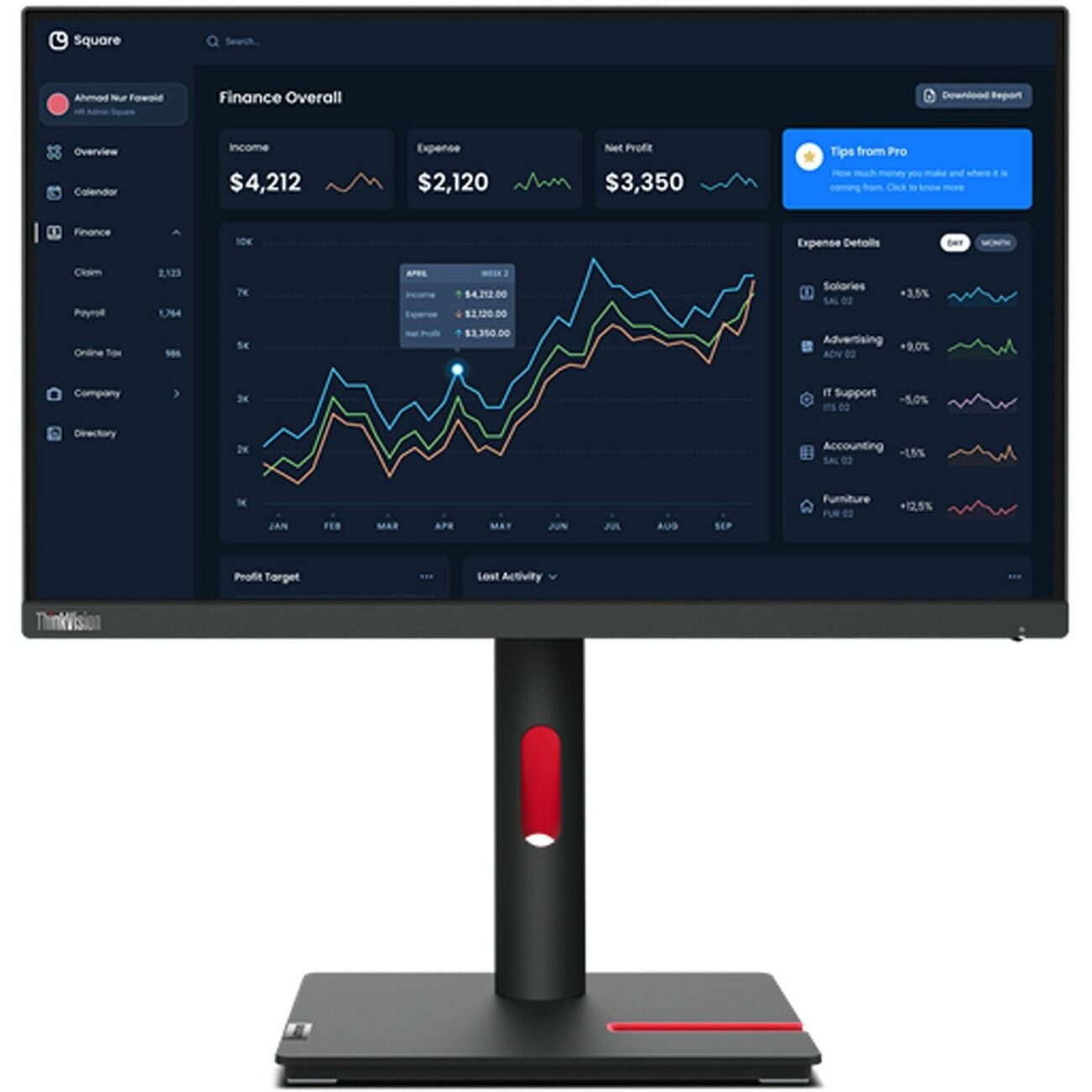 Lenovo (63B0MAT6US) Monitor