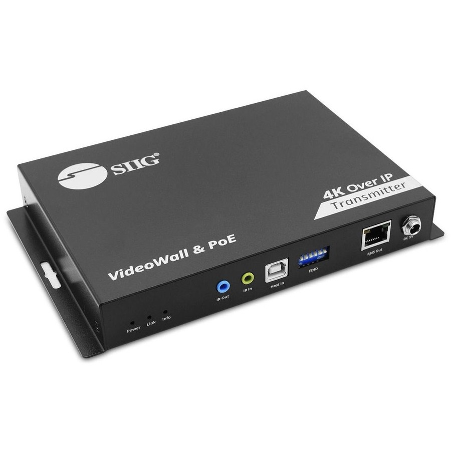 SIIG 4K 60HZ HDMI OVER IP MATRIX- TRANSMITTER 4K@60HZ, UP TO 396 FT (120M), TAA