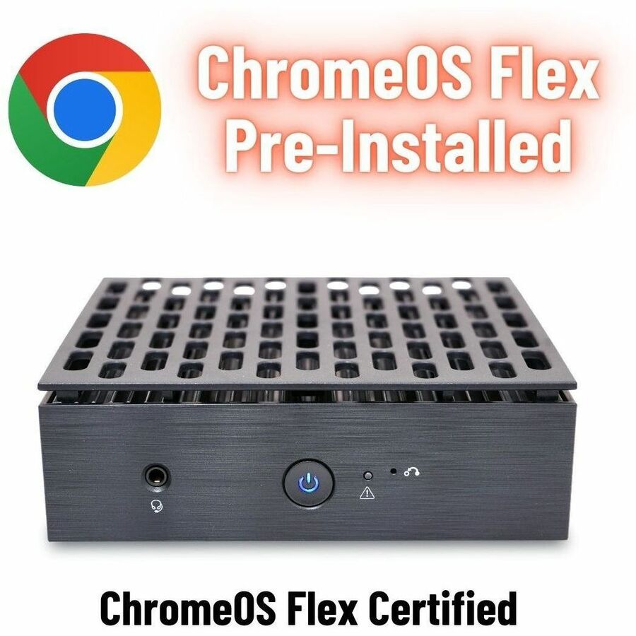 AOPEN ACE MINI - CHROME OS FLEX - DE3650S-24BGW - COMMERCIAL MINI PC - FANLESS -