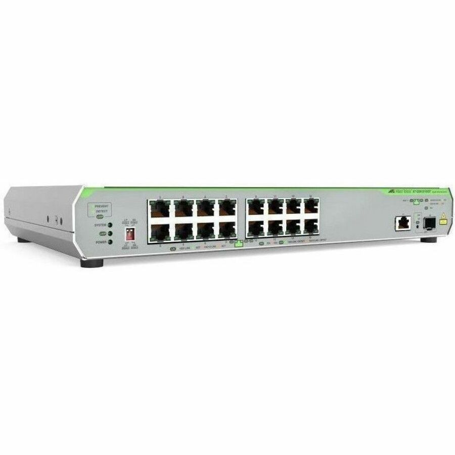 GIGABIT UNMANGED SWITCH WITH 10G UPLINK, 16X 10/100M/1G-T, 1X 100M/1/2.5/5/10G-T