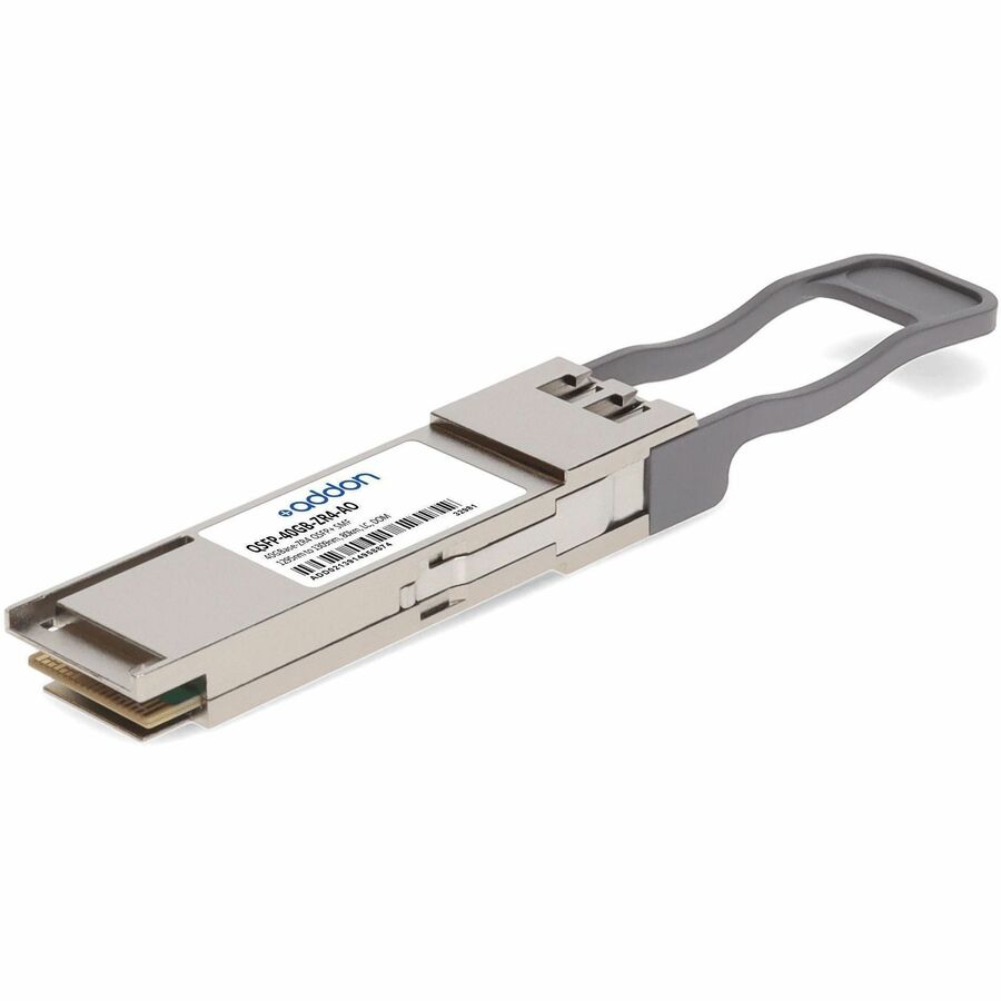 ADDON MSA AND TAA 40GBASE-ZR4 QSFP+ TRANSCEIVER (SMF, 1295NM TO 1309NM, 80KM, LC