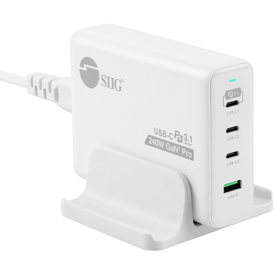 SIIG 240W GAN PD 3.1 CHARGER - 3C1A (AC-PW1X11-S1)