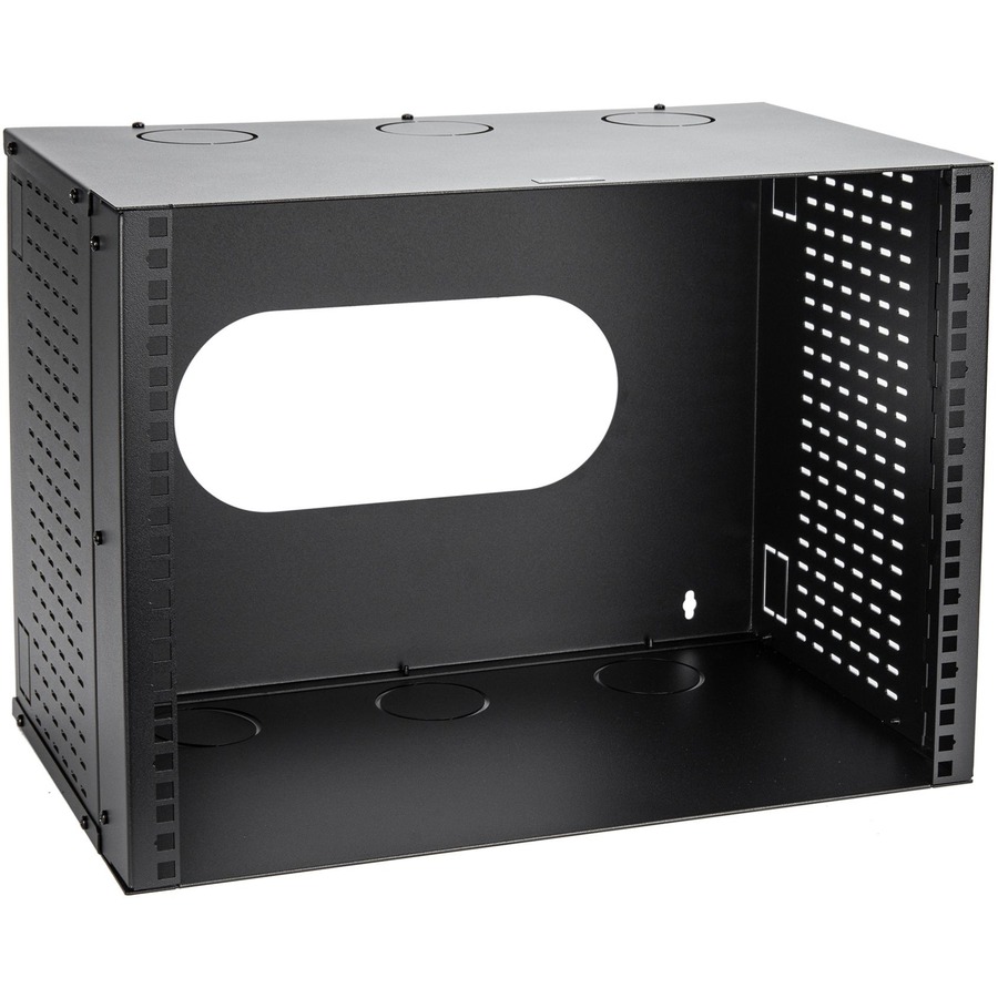 SOLIDRACK 8U WALL MOUNT NETWORK RACK - LOW PROFILE WALLMOUNT BRACKET - 11IN DEEP