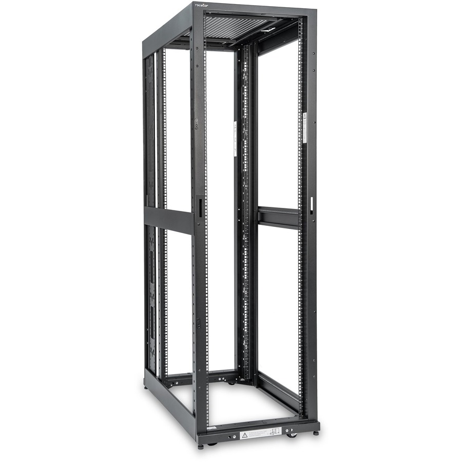 SOLIDRACK R3300 PREMIUM 42U STANDARD-DEPTH 4-POST OPEN FRAME RACK - NO DOORS OR