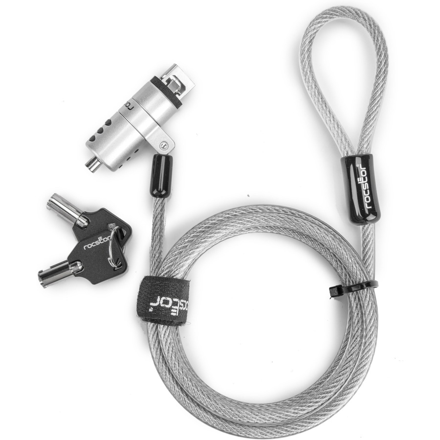 ROCBOLT USB SECURITY CABLE KEYED LOCK