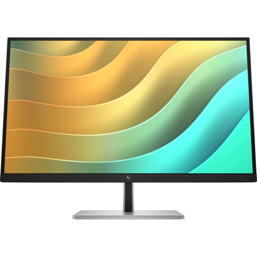 HP E27u G5 27" Class WQHD LCD Monitor - 16:9 - Black, Silver - 27" Viewable - In-plane Switching (IPS) Technology - Edge LED Backlight - 2560 x 1440 - 350 cd/m&#178; - 5 ms - HDMI - DisplayPort - USB Hub