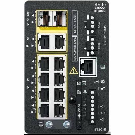 Ie3100 W/8ge Copper, 2ge Combo,fixed Sys,network Essentials