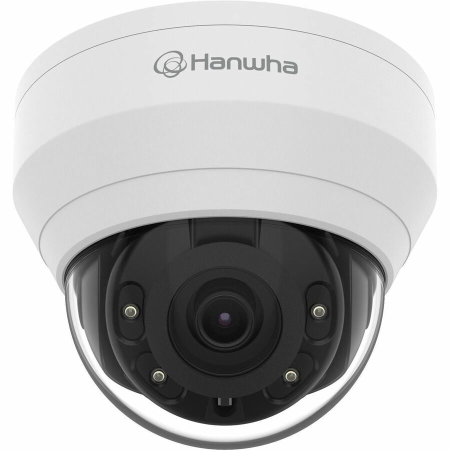 TAA COMPLIANT, WISENET Q NETWORK INDOOR DOME CAMERA, 5MP @ 30FPS, 2.8MM FIXED FO