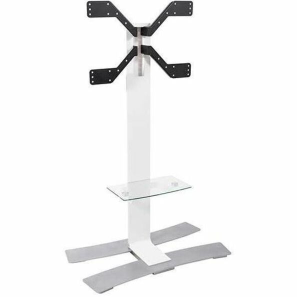 ACADIA MOBILE STAND, X-LARGE FIXED HEIGHT, 600W VESA, WHITE