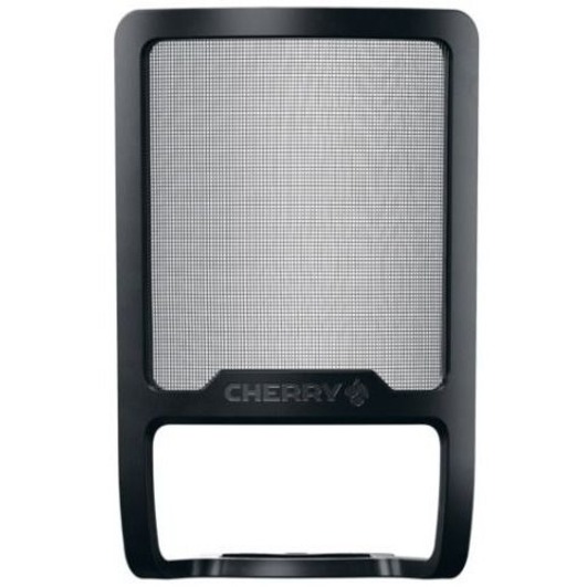 THE CHERRY UM POP FILTER FILTERS OUT PLOSIVE SOUNDS THAT CREATE POPS OR HISSES W