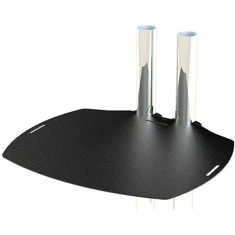 LARGE SHELF FOR USE ON DUAL-POLE CARTS AND STANDS, RATED FOR 50 LBS