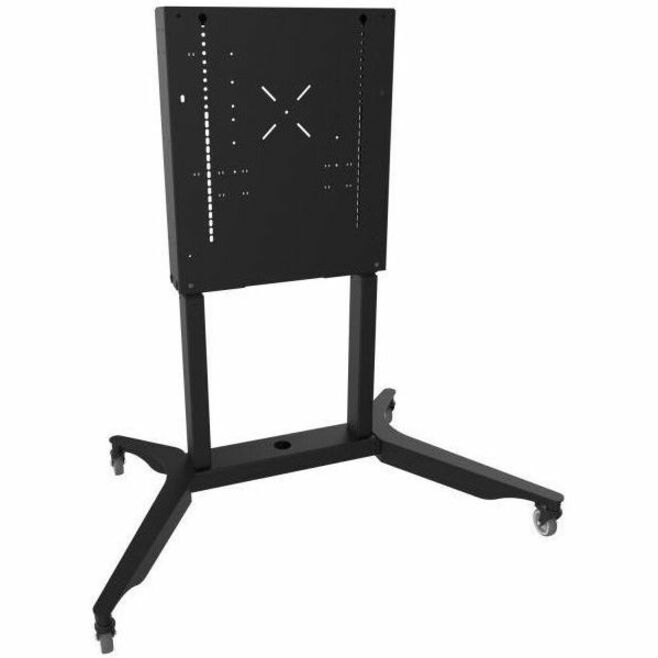 THE E BOX II MOBILE STAND WITH MOTORIZED 25.6IN HEIGHT ADJUSTABLE DISTANCE, VESA