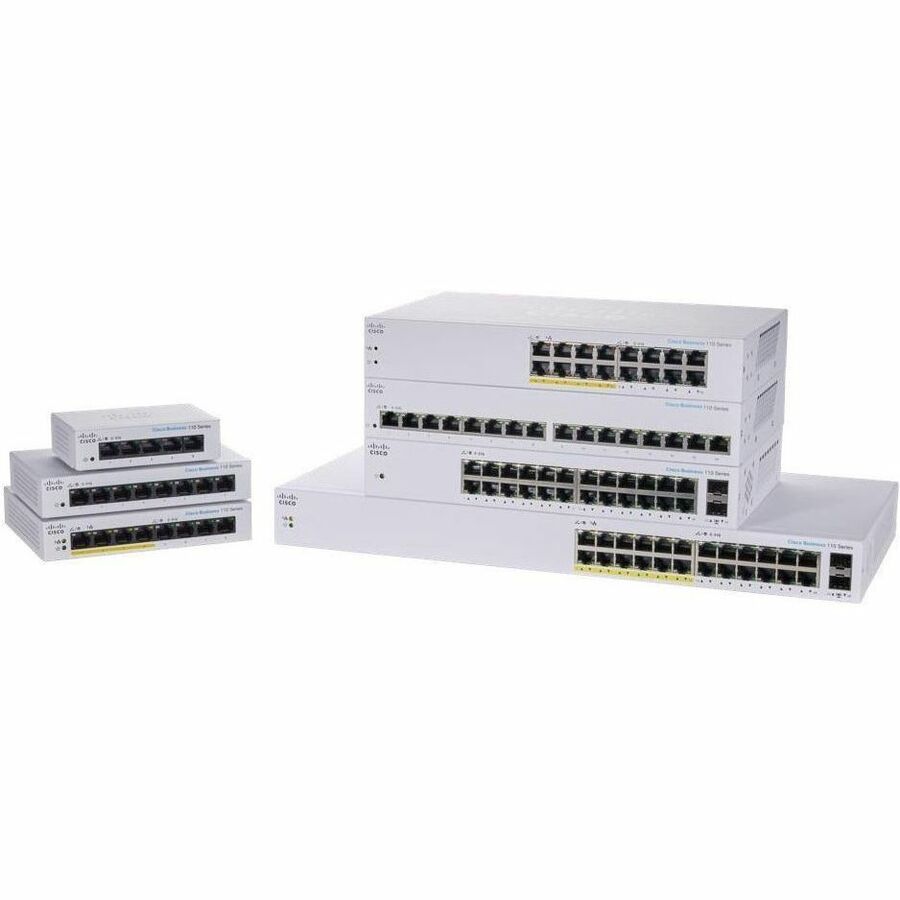 CBS110 UNMANAGED 8-PORT GE, DESKTOP, EXT PS