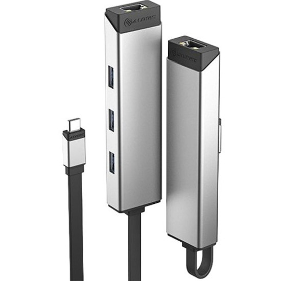 ALOGIC USB-C TO 3X USB-A + RJ45 ADAPTER