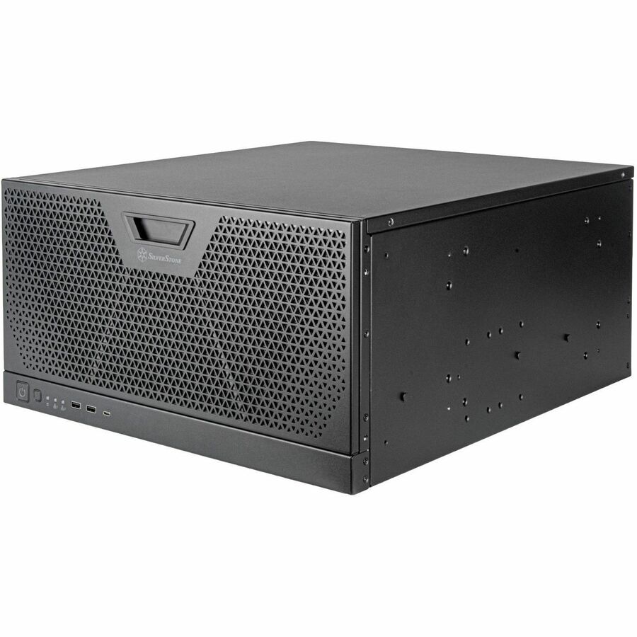 Silverstone RM51 5U rackmount server chassis with dual 180mm fans