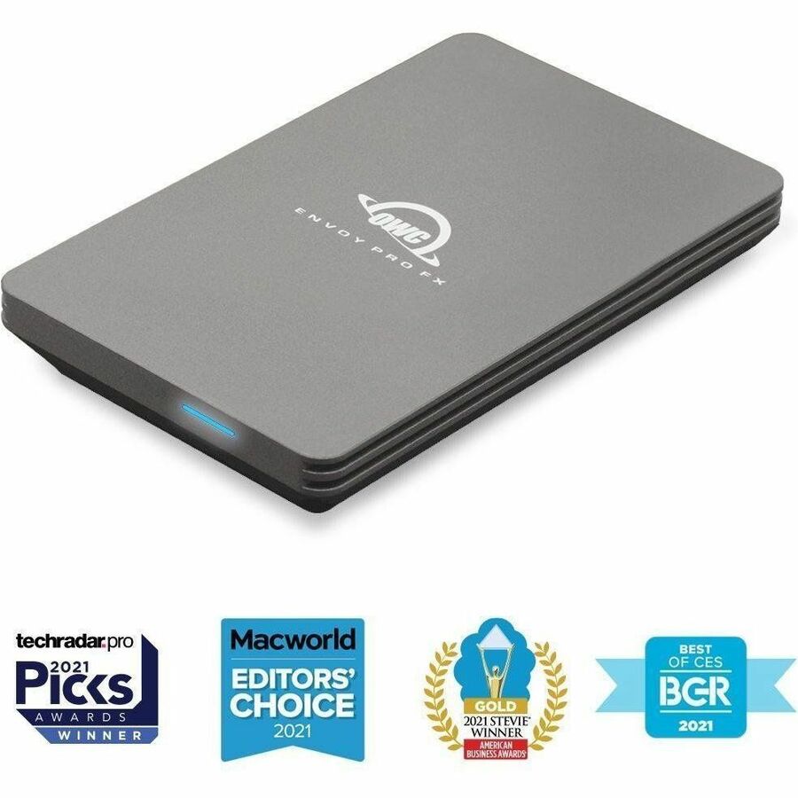 OWC ENVOY PRO FX 4TB THUNDERBOLT 40GB/S + USB-C 10GB/S PORTABLE NVME SSD - RUGGE