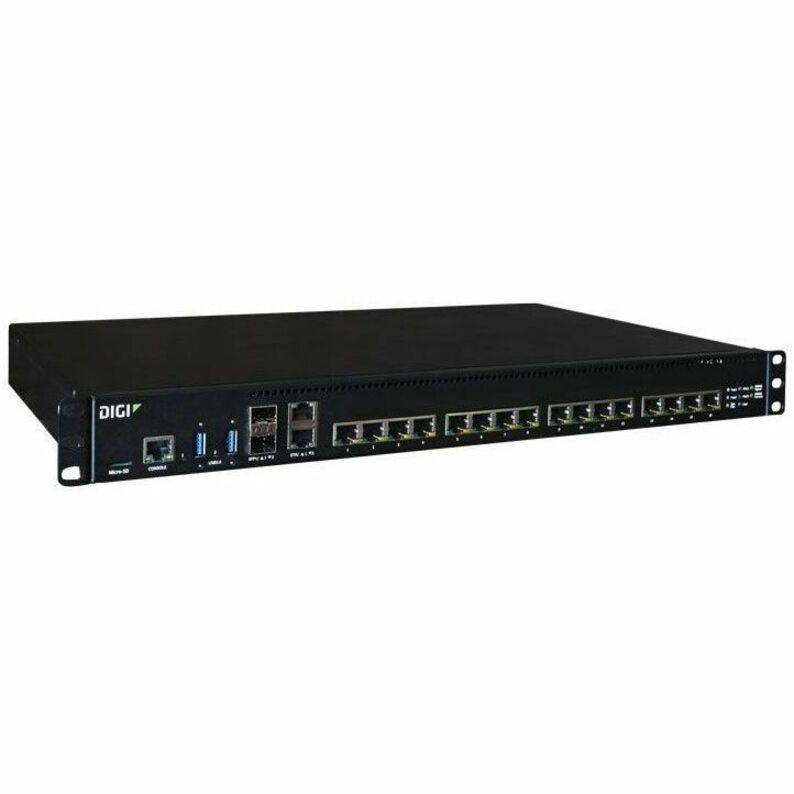 CONNECT EZ 16 MEI SERIAL SERVER, 16 RS-232/422/485 SERIAL PORTS, DUAL AC POWER,