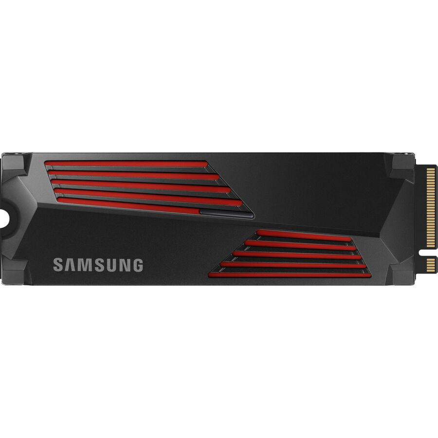 SAMSUNG 990 Pro 1TB with Heatsink M.2 NVMe PCIe 4.0 Solid State Drive, Read:7,450 MB/s, Write6,900 MB/s (MZ-V9P1T0CW)
