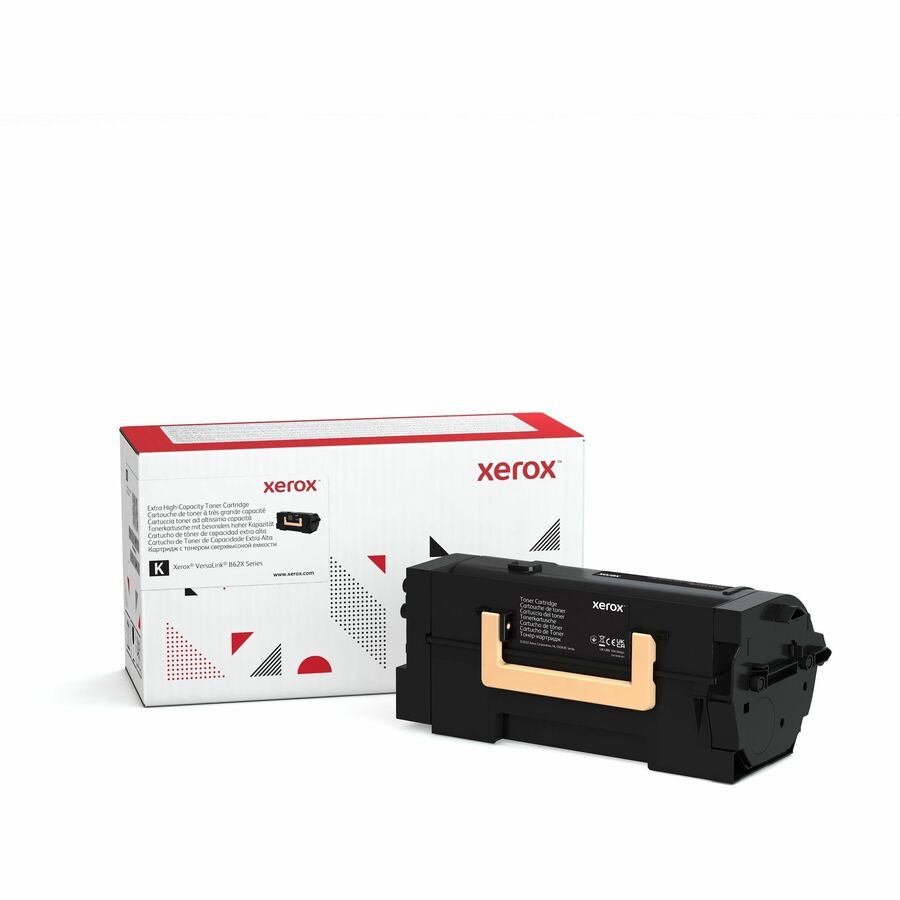 GENUINE XEROX BLACK EXTRA HIGH CAPACITY TONER CARTRIDGE FOR THE VERSALINK B625 (