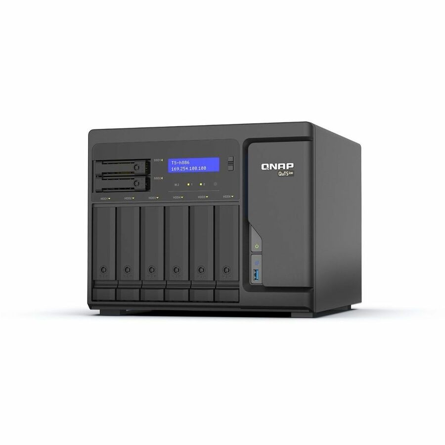 QNAP (TS-H886-D1602-8G-US) NAS Server
