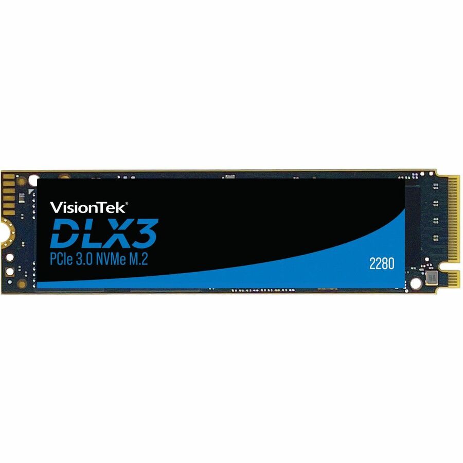 VisionTek DLX3 1 TB Solid State Drive - M.2 2280 Internal - PCI Express NVMe (PCI Express NVMe 3.0 x4) - Desktop PC Device Supported - 500 TB TBW - 3300 MB/s Maximum Read Transfer Rate - 5 Year Warranty