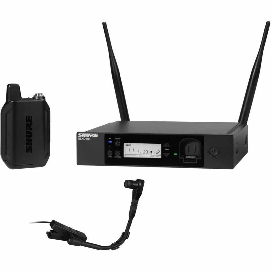 THE GLX-D+ DUAL BAND WIRELESS RACK SYSTEM FEATURES THE PRECISION-CRAFTED BETA 98