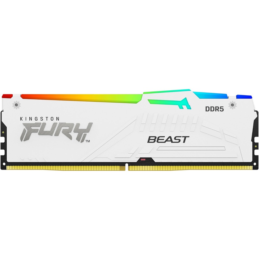 32GB 5200MT/S DDR5 CL40 DIMM FURY BEAST WHITE RGB XMP