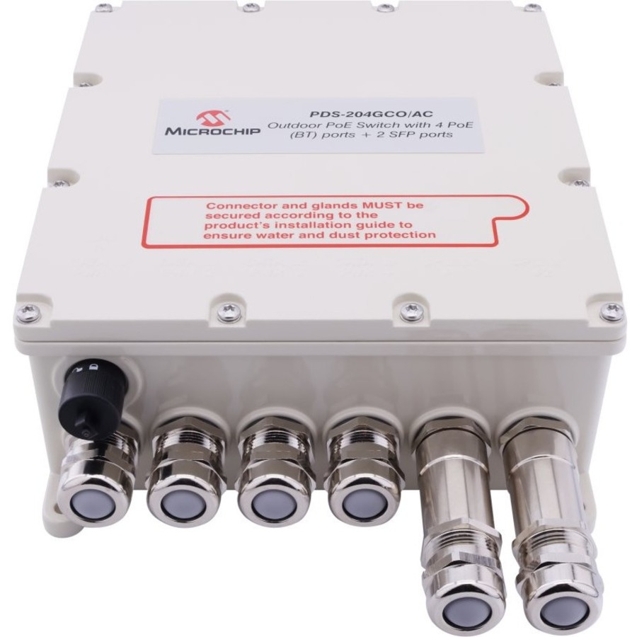 OUTDOOR POE SWITCH - 4 POE (BT) PORTS + 2 SFP UPLINK PORTS