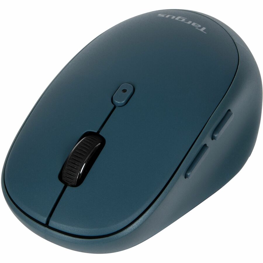 MIDSIZE COMFORT MULTI-DEVICE ANTIMICROBIAL WIRELESS MOUSE BLUE