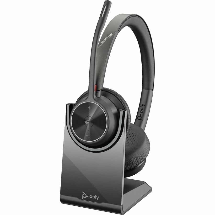 SBUY POLY VOYAGER 4320-M MICROSOFT TEAMS CERTIFIED HEADSET +BT700 DONGLE +CHARGI