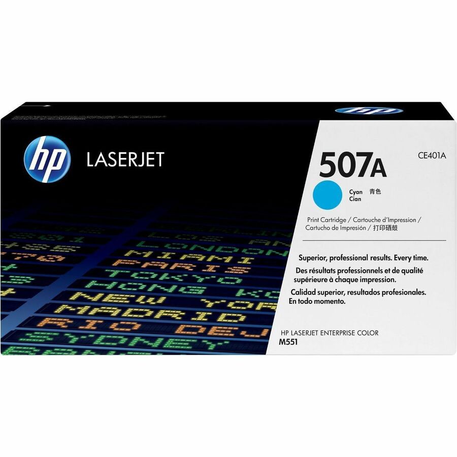 507A CYAN TONER CARTRIDGE FOR