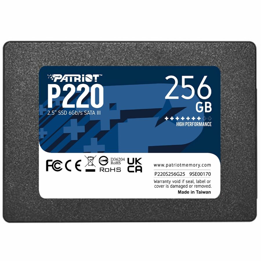 PATRIOT P220 256GB 2.5 SATA3 SSD