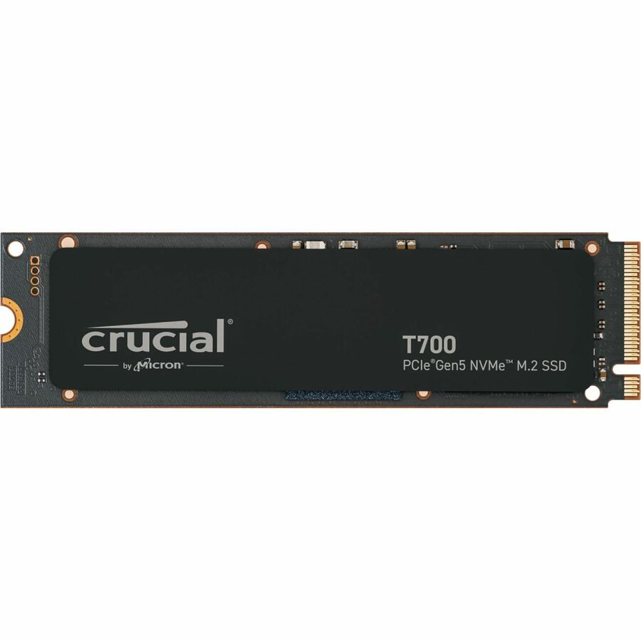 SSD Crucial T700 2 To M.2 PCIe 5.0 NVMe Lecture : 12 400 Mo/s ; Écriture : 11 800 Mo/s, (CT2000T700SSD3)