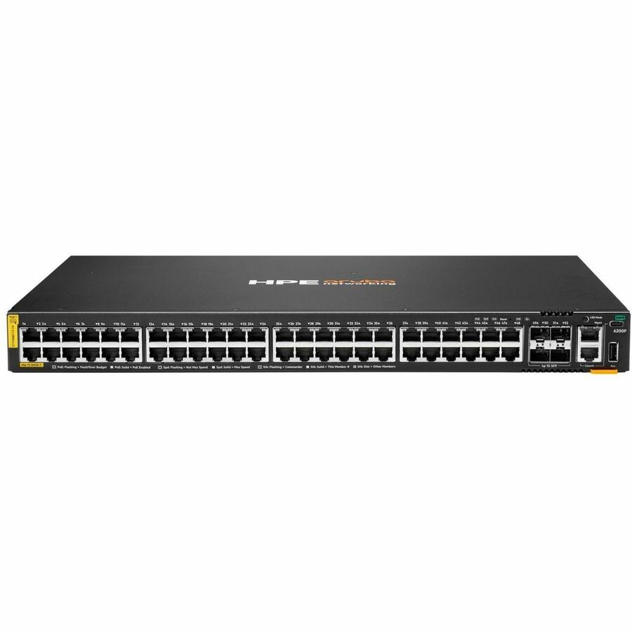 HPE ANW 6200F 48G CL4 4SFP 370W SW US EN