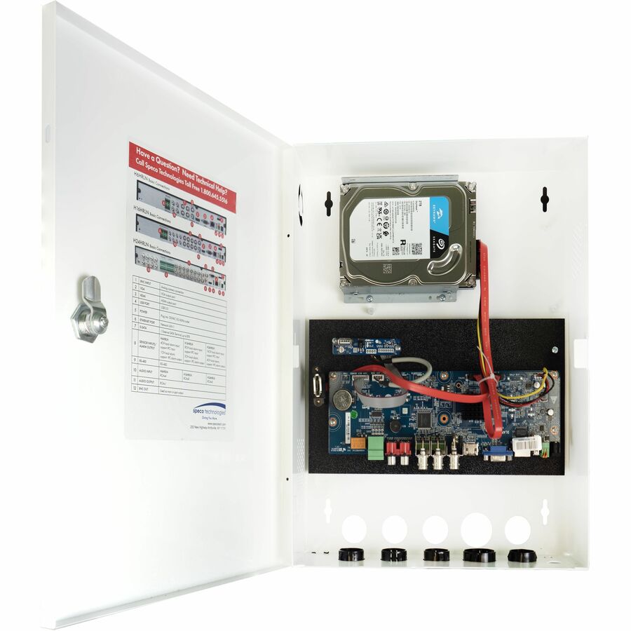 24 CH. WALL MOUNT HYBRID RECORDER