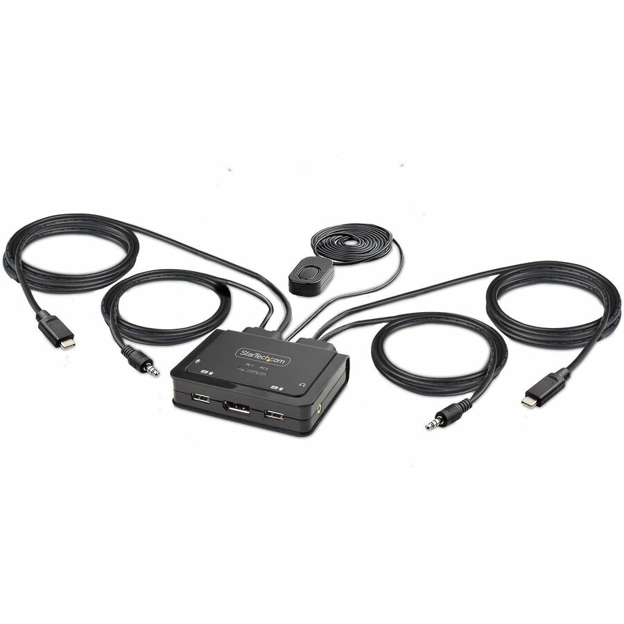 2-Port USB-C Cable KVM Switch